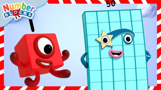 Festive Counting Fun 1 to 50 – Super Sums 🌲 | Learn To Count | 12345 | @Numberblocks - Kingdom Kids Zone, Little Learners - Numberblocks
