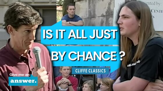 Cliffe Knechtle | Are We All Here Just By Chance? | Give Me an Answer - Q&A Sessions, Truth Seekers - Give Me An Answer with Stuart & Cliffe Knechtle