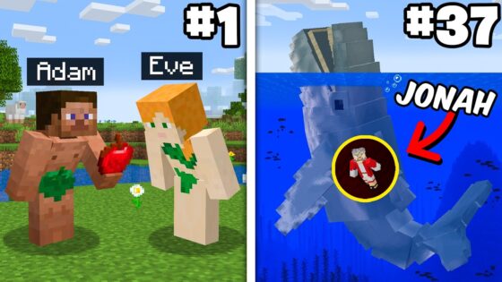 Minecraft, But You Choose Your Bible Story… - Gameplay, Kingdom Kids Zone, Minecraft - EYstreem