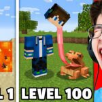 Level 1 to 100 Ways to Fool Your Friends in Minecraft - Gameplay, Kingdom Kids Zone, Minecraft - EYstreem