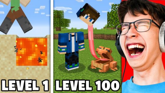 Level 1 to 100 Ways to Fool Your Friends in Minecraft - Gameplay, Kingdom Kids Zone, Minecraft - EYstreem
