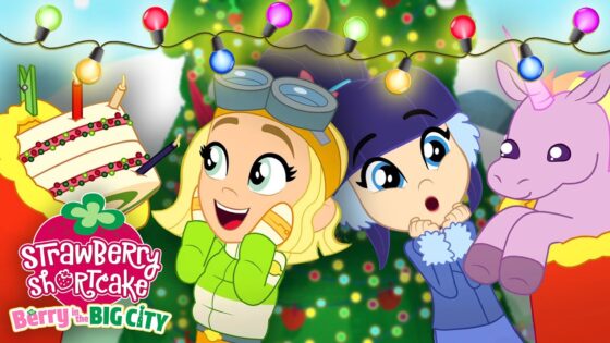The Perfect Gift! ❄️ Strawberry Shortcake Christmas Episodes ❄️ Berry in the Big City - Kids TV Series, Kingdom Kids Zone - Strawberry Shortcake - WildBrain