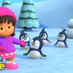 Little People | Meet the Penguin Family! 🐧 | Educational Cartoons | Little People Fisher Price - Kids TV Series, Kingdom Kids Zone - Little People - Fisher Price