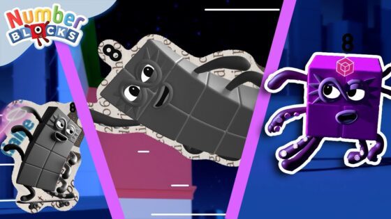 EPIC NEW Octoblock Superhero Music Video! | Math Adventures | Learn to Count | Numberblocks - Kingdom Kids Zone, Little Learners - Numberblocks