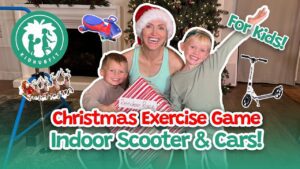 Indoor Exercise For Kids! Scooter & Car Race At Home! Fun Family Christmas Workout! Reindeer Race! - Kingdom Kids Zone, Little Learners - Happy Hubbard’s - Educational Videos for Kids