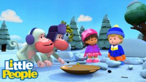 Little People | New Years Eve Adventures, Mia and Eddie to the Rescue! | Little People Fisher Price - Kids TV Series, Kingdom Kids Zone - Little People - Fisher Price