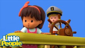 Little People | Sailors on the Board! ⛵️| Educational Cartoons | Little People Fisher Price - Kids TV Series, Kingdom Kids Zone - Little People - Fisher Price