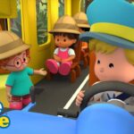 Little People Mini Adventures | Adventure on the Jungle Bus🐒 | Kids Cartoons - Kids TV Series, Kingdom Kids Zone - Little People - Fisher Price