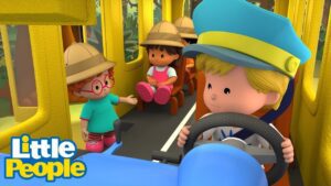 Little People Mini Adventures | Adventure on the Jungle Busπ | Kids Cartoons - Kids TV Series, Kingdom Kids Zone - Little People - Fisher Price