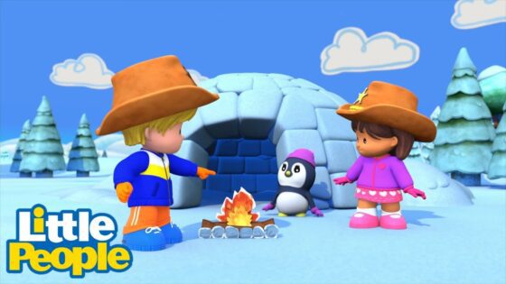 Little People | Make a Campfire with Us! SMORES! 🔥 | Educational | Little People Fisher Price - Kids TV Series, Kingdom Kids Zone - Little People - Fisher Price