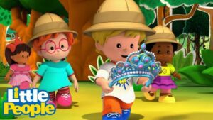 Little People Mini Adventures | The Sparkly Tiara of The Magical Kingdom! | Kids Cartoons - Kids TV Series, Kingdom Kids Zone - Little People - Fisher Price