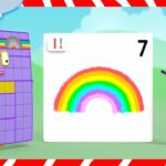 Festive Paint by Numbers 🌈🎨🎄| Counting for Kids | 12345 | @Numberblocks - Kingdom Kids Zone, Little Learners - Numberblocks