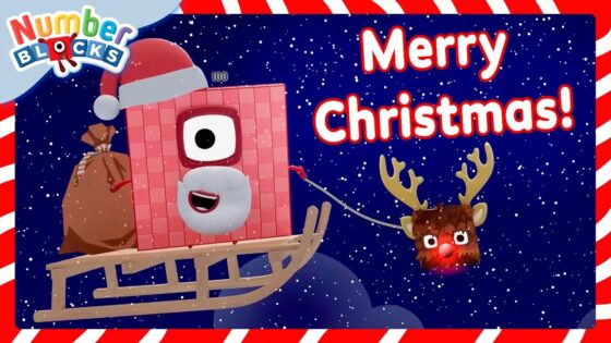 Merry Christmas from the Numberblocks! 🎅 | Cartoon Maths for Kids | Numberblocks - Kingdom Kids Zone, Little Learners - Numberblocks