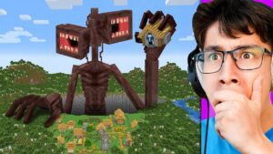 How Big Can Siren Head Get? - Gameplay, Kingdom Kids Zone, Minecraft - EYstreem