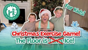 The Floor Is Lava! Exercise For Kids! Fun Christmas Workout Kids Will Love! Kids Obstacle Course! - Kingdom Kids Zone, Little Learners - Happy Hubbard’s - Educational Videos for Kids