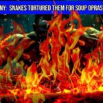 AFTERLIFE EXPERIENCE: HELL TESTIMONY: SNAKES TORTURED THEM FOR SOUP OPERAS AND CARTOONS ‣ Witness21