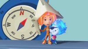 The Compass | The Fixies | Cartoons for kids | Learning videos - Kingdom Kids Zone, Little Learners - The Fixies