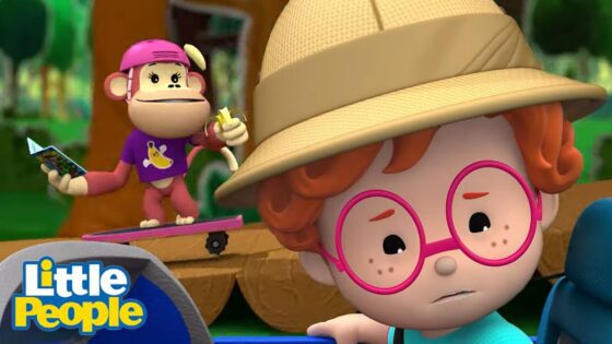 Meg Monkey Wants to Play | Little People Mini Adventures - Kids TV Series, Kingdom Kids Zone - Little People - Fisher Price