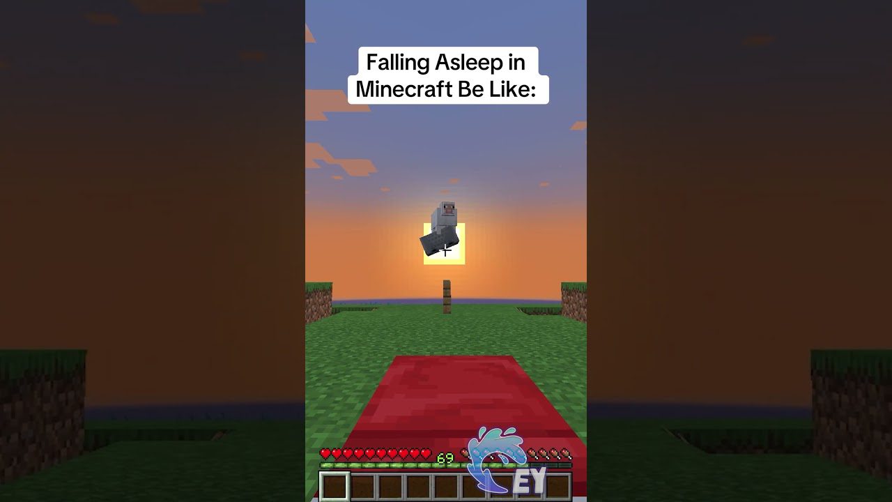 When Mom Tells You to Sleep… #minecraft - Gameplay, Kingdom Kids Zone, Minecraft - EYstreem