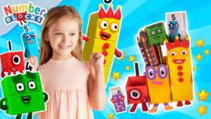 Back to school Pencil Holder ✏️ | Arts & Crafts for Kids | Learn to count | DIY | @Numberblocks - Kingdom Kids Zone, Little Learners - Numberblocks