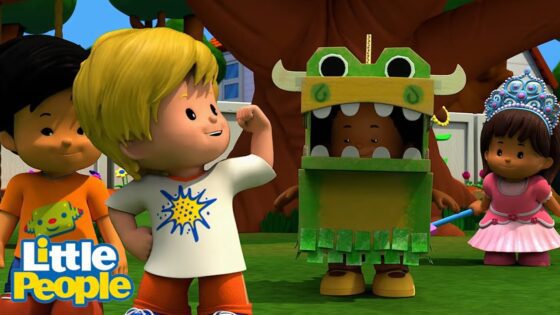Look Out, There's a Dragon | Little People – Fisher Price - Kids TV Series, Kingdom Kids Zone - Little People - Fisher Price