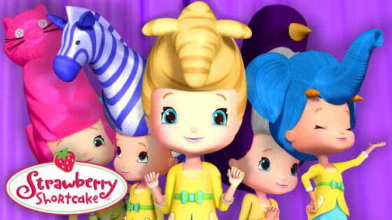 Crazy Animal Hairstyles! 🍓 Berry Bitty Adventures 🍓 Strawberry Shortcake Compilation - Kids TV Series, Kingdom Kids Zone - Strawberry Shortcake - WildBrain
