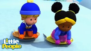 Let's All Go Sledding | Little People Mini Adventures - Kids TV Series, Kingdom Kids Zone - Little People - Fisher Price