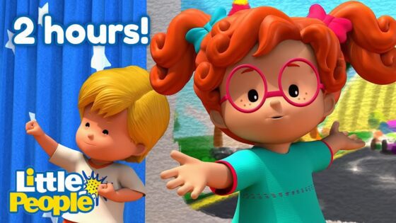 2 Hours of Little People Adventures | Full Episodes | Little People – Fisher Price - Kids TV Series, Kingdom Kids Zone - Little People - Fisher Price