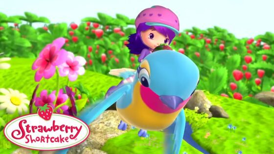 Plum takes flight! 🍓 Berry Bitty Adventures 🍓 Strawberry Shortcake Compilation - Kids TV Series, Kingdom Kids Zone - Strawberry Shortcake - WildBrain