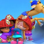 Can The Team Rescue The Giraffe? | Little People Mini Adventures - Kids TV Series, Kingdom Kids Zone - Little People - Fisher Price