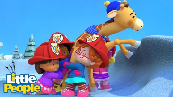 Can The Team Rescue The Giraffe? | Little People Mini Adventures - Kids TV Series, Kingdom Kids Zone - Little People - Fisher Price