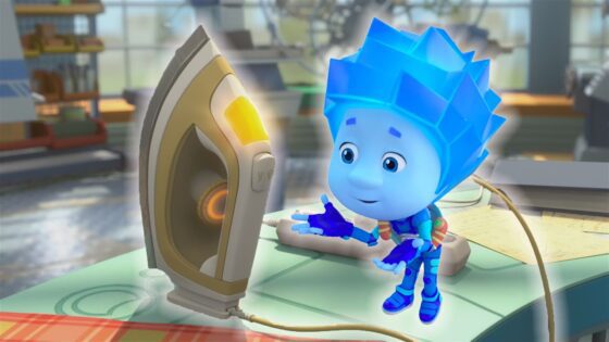 The iron | The Fixies | Cartoons for kids | Learning videos - Kingdom Kids Zone, Little Learners - The Fixies