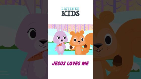 Jesus Loves Me (2D) by Listener Kids - Kingdom Kids Zone, Shorts, Sing With Me - Listener Kids