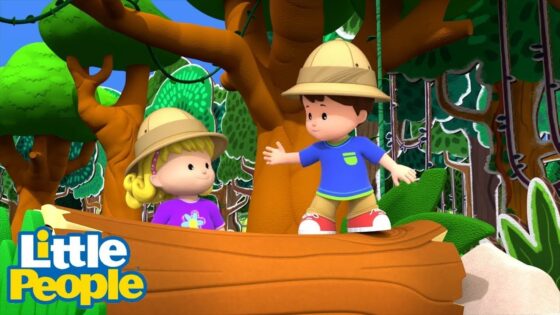Jack Of The Jungle, Eddie And The Yeti & More! | 1 Hour | Little People – Fisher Price - Kids TV Series, Kingdom Kids Zone - Little People - Fisher Price