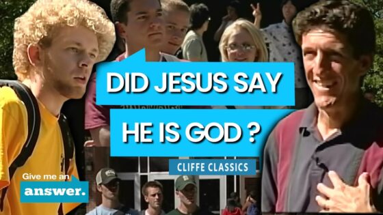 Cliffe Knechtle | In The Bible, Does Jesus Claim To Be God ? | Give Me an Answer - Q&A Sessions, Truth Seekers - Give Me An Answer with Stuart & Cliffe Knechtle