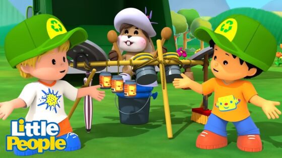 Lets Get to Work | Over 1 Hour | Little People – Fisher Price - Kids TV Series, Kingdom Kids Zone - Little People - Fisher Price