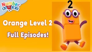 All of the Numberblock Orange Level 2 🟠 Full Episodes! | 12345 | Learn to Count | @Numberblocks - Kingdom Kids Zone, Little Learners - Numberblocks