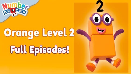 All of the Numberblock Orange Level 2 🟠 Full Episodes! | 12345 | Learn to Count | @Numberblocks - Kingdom Kids Zone, Little Learners - Numberblocks