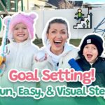 Goal Setting For Kids! Easy & Visual Steps! Help Kids Accomplish Their Goals! Educational Kids Video - Kingdom Kids Zone, Little Learners - Happy Hubbard’s - Educational Videos for Kids