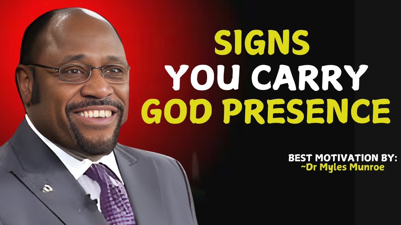 How To Feel GOD'S PRESENCE in Your Life ." | Myles Munroe || #christianmotivation #myles ‣ Witness21