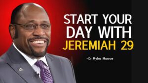 Dr Myles Urgent : Starting Each Day with Jeremiah 29, Embracing Hope, Purpose, and God’s Divine Plan ‣ Witness21