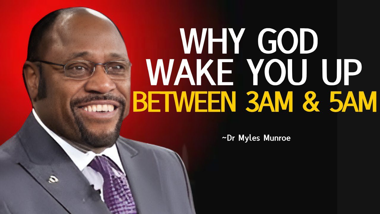 Dr Myles Reveals : If You Wake Up Between 3 AM AND 5 AM Do These Things. #ChristianMotivation ‣ Witness21