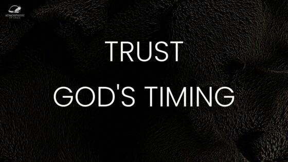 Trust God's Timing ‣ Witness21