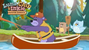 Without a Paddle 🛶 Full Episode 🌲 Luna Chip & Inkie: Adventure Rangers Go! - Kids (0-5), Kingdom Kids Zone - Luna, Chip & Inkie