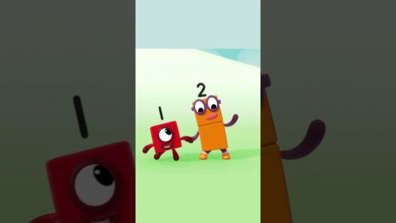 One and Two Song for Kids | Learn to Count | Numberblocks #shorts - Kingdom Kids Zone, Little Learners, Shorts - Numberblocks
