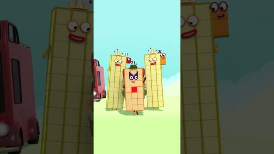 Meet Thirty-One | Learn to count | Numberblocks #shorts - Kingdom Kids Zone, Little Learners, Shorts - Numberblocks