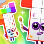 🌈 Back to School Rainbow Counting Adventure! 🧮 | 2 hours of Counting for Kids | @Numberblocks - Kingdom Kids Zone, Little Learners - Numberblocks
