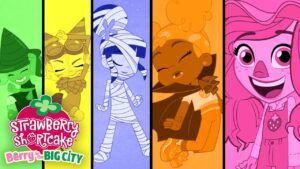 Dress Up Party! 🍓 Strawberry Shortcake 🍓 Berry In The Big City 🍓 Show for Kids - Kids TV Series, Kingdom Kids Zone - Strawberry Shortcake - WildBrain
