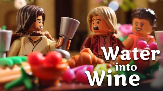 LEGO Bible | Jesus Turns Water Into Wine | Stop-Motion Animation - Bible Stories, Kingdom Kids Zone - Go Chatter Studios