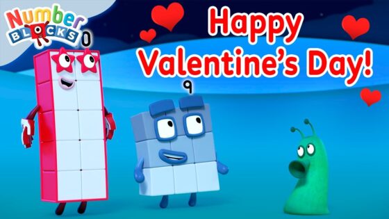 Valentine's Day! 💖 | Numberblocks Full Episodes Compilation | 123- Numbers Cartoons For Kids - Kingdom Kids Zone, Little Learners - Numberblocks